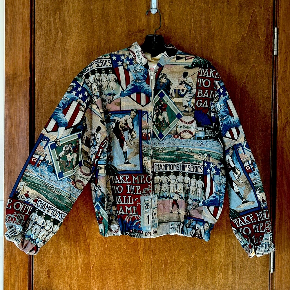 NWT Vintage Me & My Teddy Bear Baseball Jacket